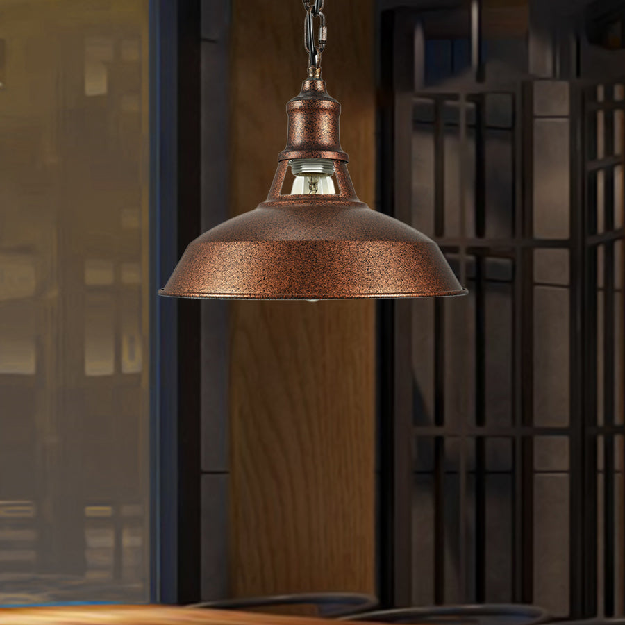 Emmett’s Industrial Pendant: Rustic Charm &amp; Adjustable Lighting
