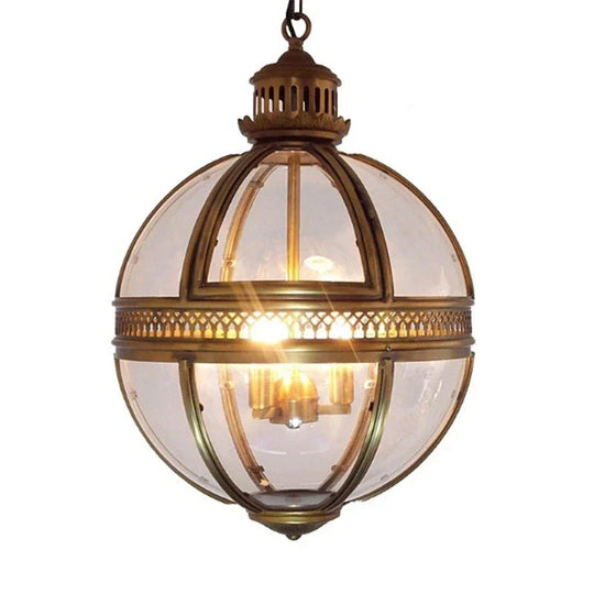 Vintage Loft Globe Pendant Lights - Retro Outdoor Lighting For Garden And Yard