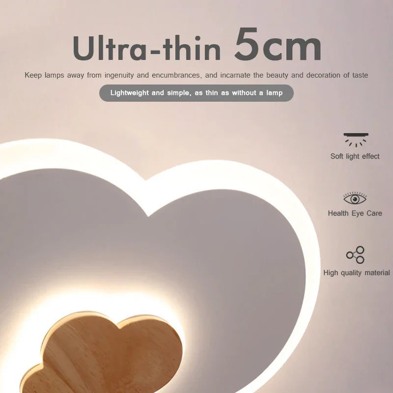 Dreamy Cloud Led Ceiling Lamp - Creative Lighting For Children’s Rooms Ceiling Light