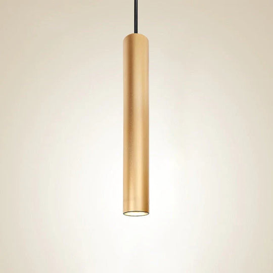 Freya Dimmable Pendant Lights - Modern Elegance For Any Space Gold Cylinder / 7W Non - Dimmable